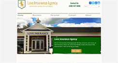 Desktop Screenshot of loveinsurance.com