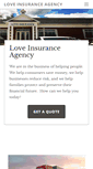 Mobile Screenshot of loveinsurance.com